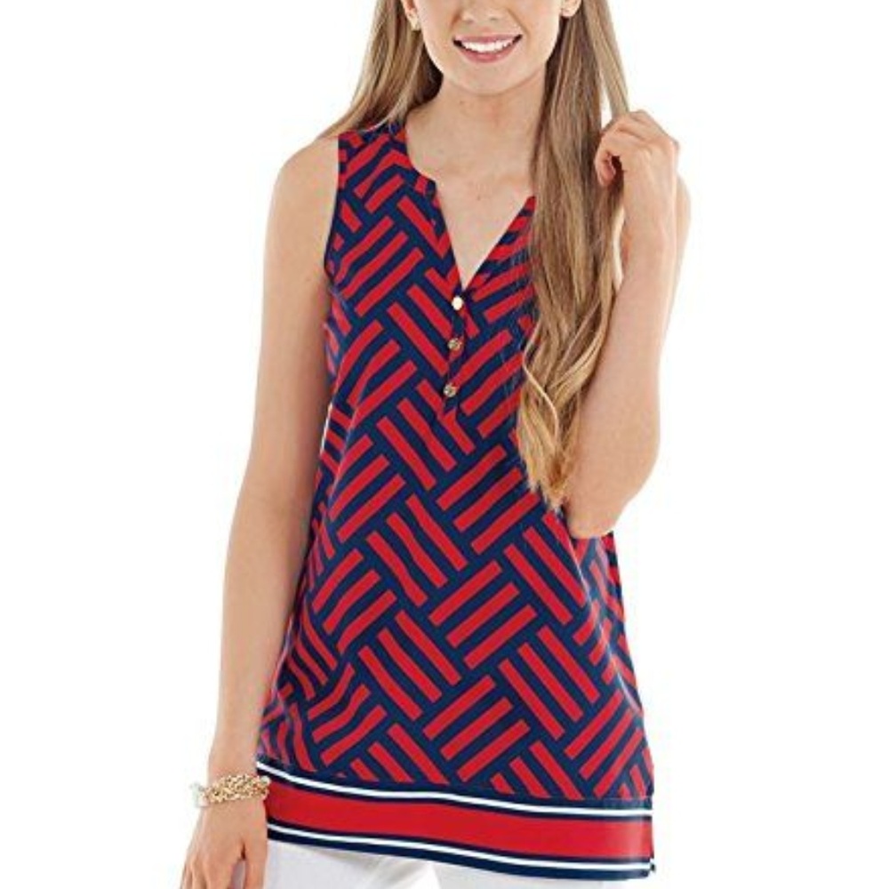 NWOT Mud Pie Tunic Top-Size LARGE